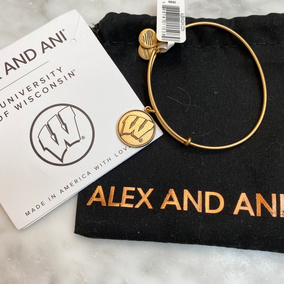 Wisconsin Logo Alex and Ani Bracelet - Picture 2 of 4